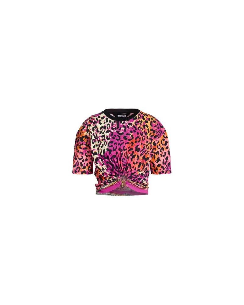 Just Cavalli TOPS - T-shirtsauf YOOX.COM Fuchsia
