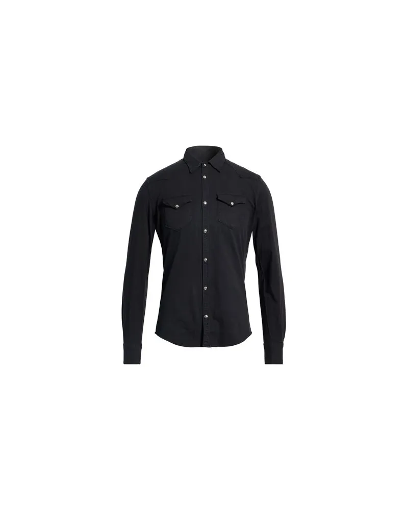 Aglini TOPS - Hemdenauf YOOX.COM Schwarz