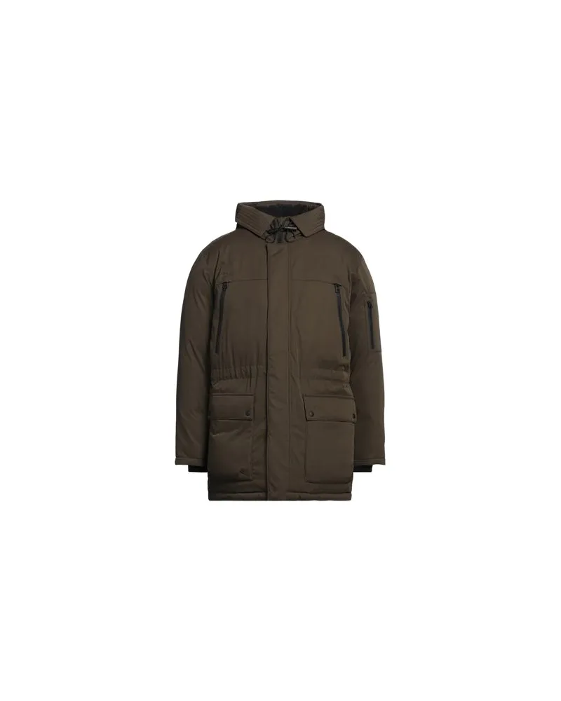 HUGO BOSS JACKEN & MÄNTEL - Pufferjacken & Daunenjackenauf YOOX.COM Militärgrün