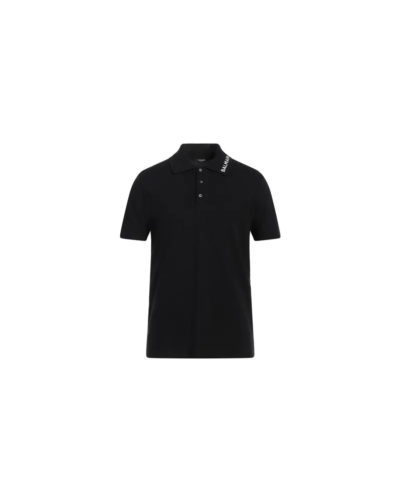Balmain TOPS - Poloshirtsauf YOOX.COM Schwarz