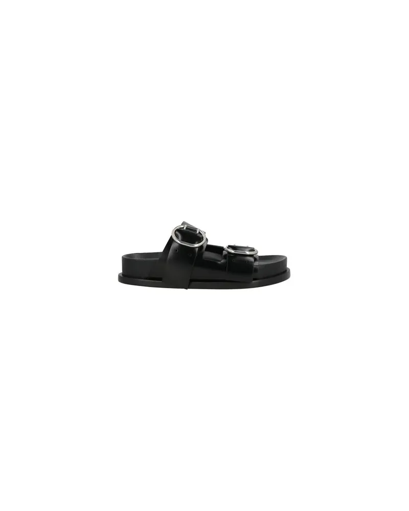Jil Sander SCHUHE - Sandalenauf YOOX.COM Schwarz