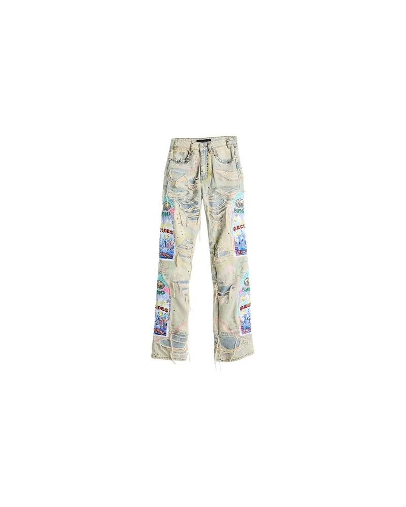 WHO DECIDES WAR HOSEN & RÖCKE - Jeanshosenauf YOOX.COM Blau