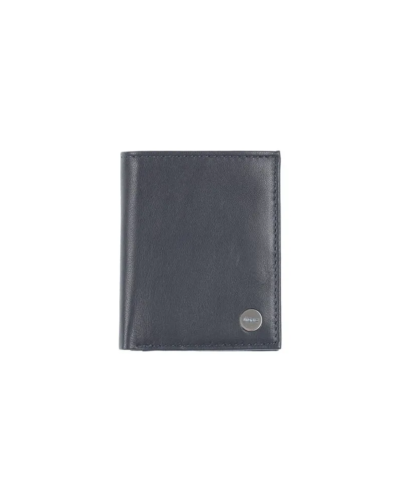Emanuel Ungaro Kleinlederwaren - Brieftaschenauf YOOX.COM Nachtblau