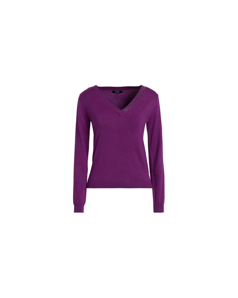 RELISH STRICKWAREN - Pulloverauf YOOX.COM Violett