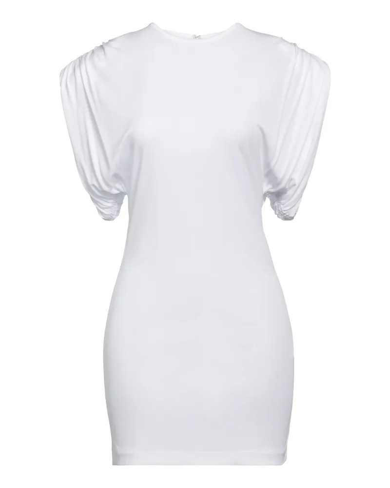 WARDROBE.NYC Mini-Kleid Weiß