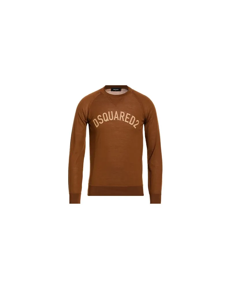 Dsquared2 STRICKWAREN - Pulloverauf YOOX.COM Kamel