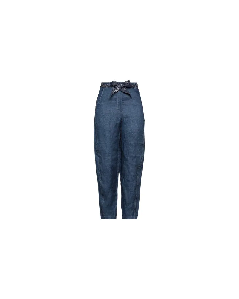 Emporio Armani HOSEN & RÖCKE - Hosenauf YOOX.COM Blau