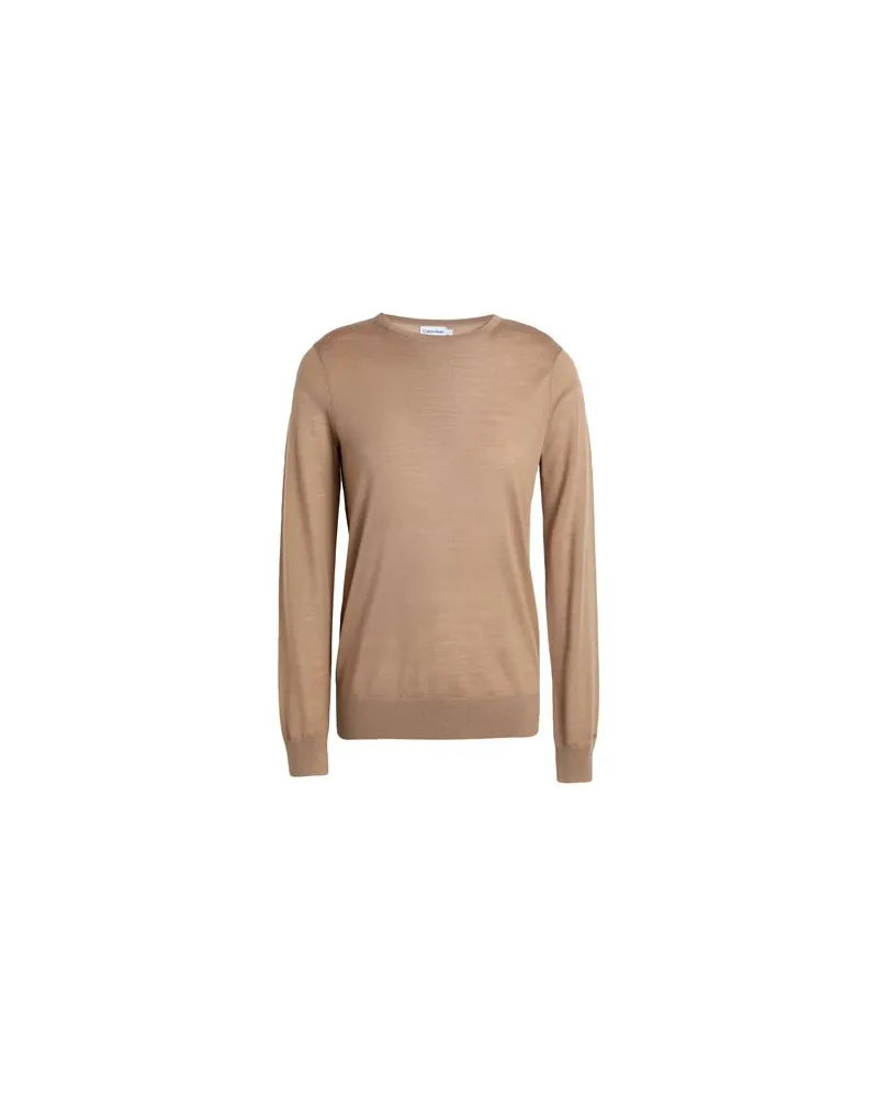 Calvin Klein STRICKWAREN - Pulloverauf YOOX.COM Beige