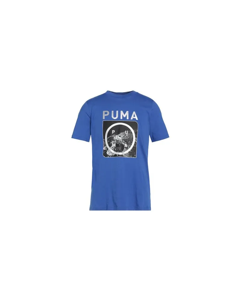Puma TOPS - T-shirtsauf YOOX.COM Blau