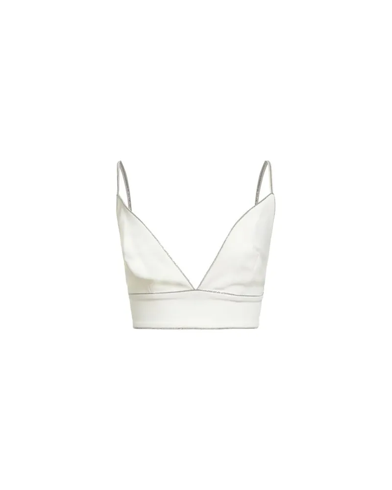 Elisabetta Franchi TOPS - Topsauf YOOX.COM Elfenbein