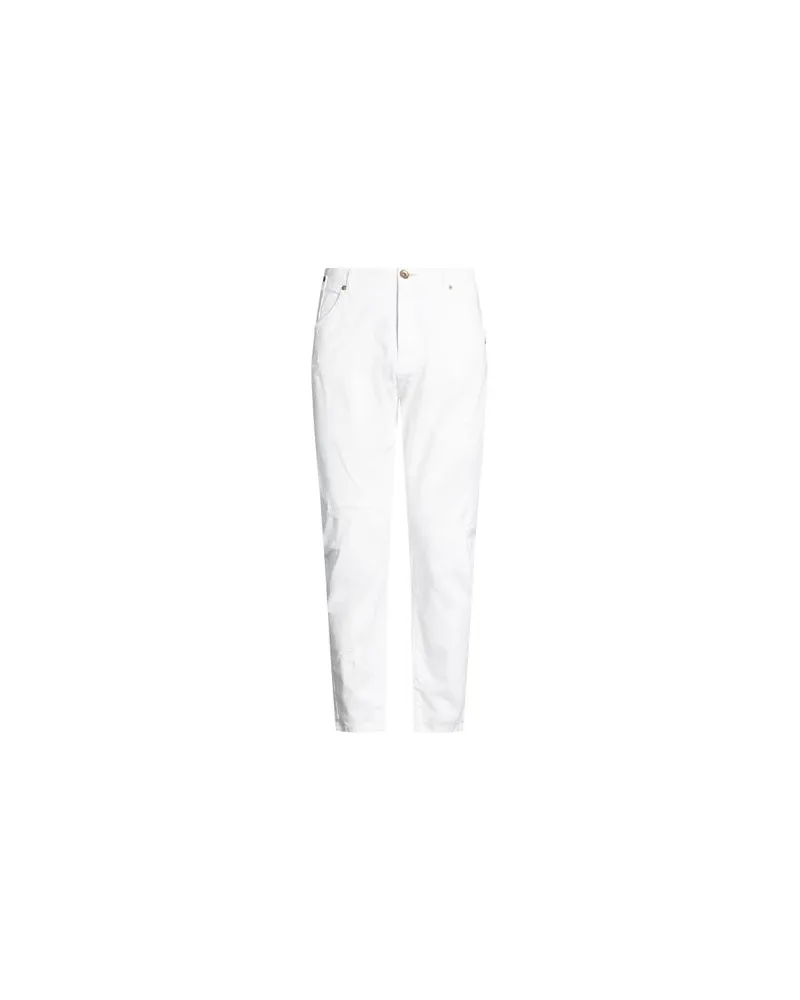BERNA HOSEN & RÖCKE - Jeanshosenauf YOOX.COM Weiß