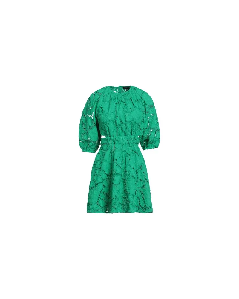 Maje KLEIDER - Mini-Kleiderauf YOOX.COM Smaragdgrün