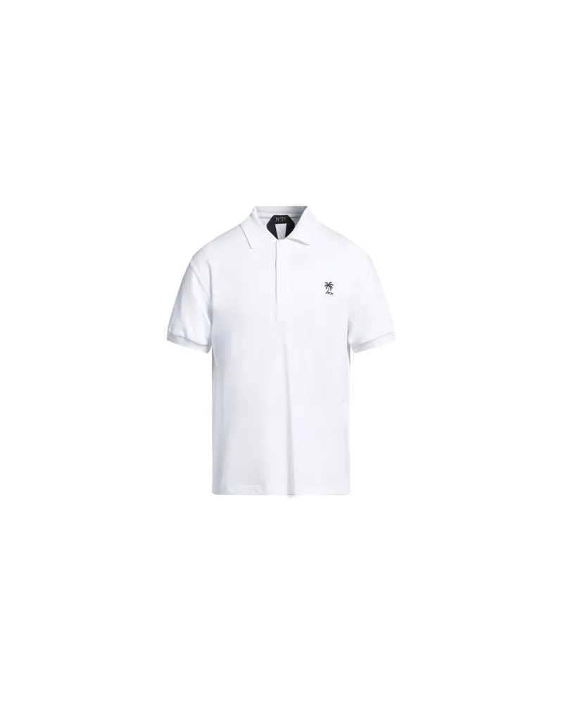 N° 21 TOPS - Poloshirtsauf YOOX.COM Weiß