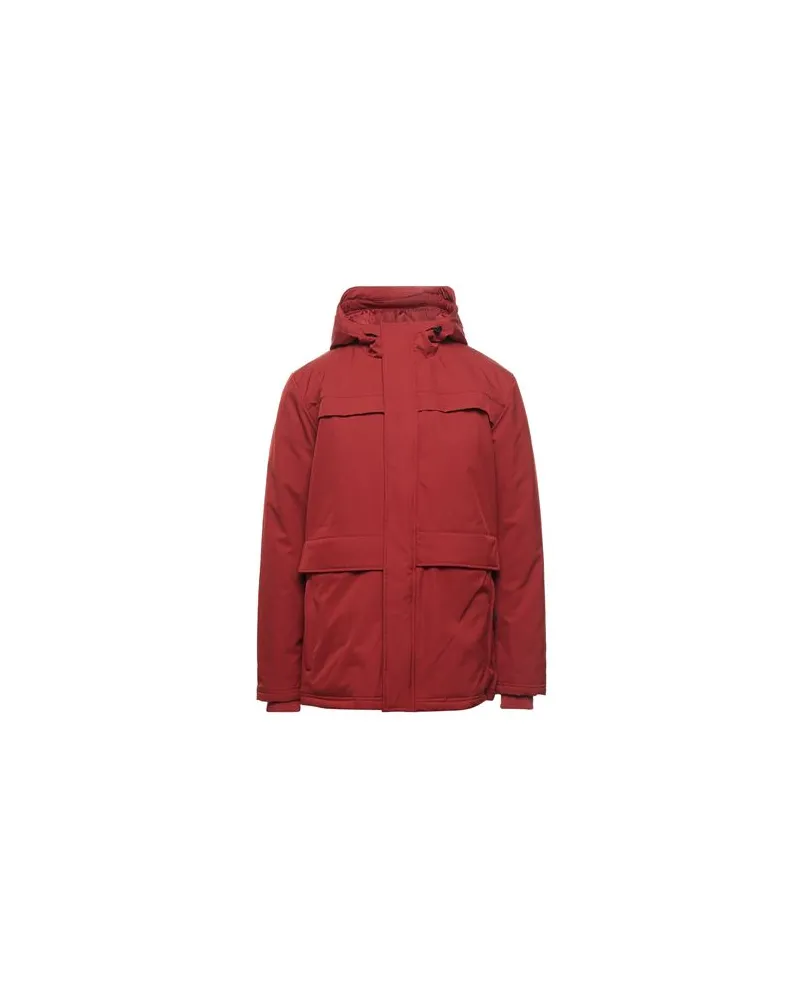 Minimum JACKEN & MÄNTEL - Mäntelauf YOOX.COM Ziegelrot