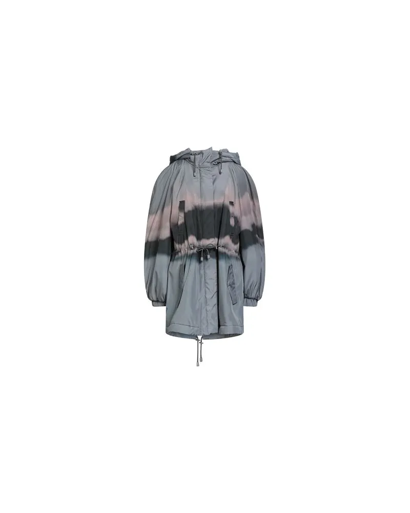 Alberta Ferretti ATHLEISURE - JACKEN & MÄNTEL - Mäntelauf YOOX.COM Grau