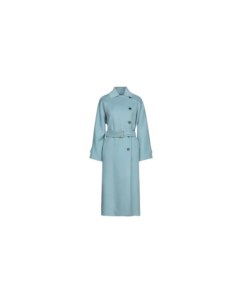 Max Mara JACKEN & MÄNTEL - Mäntelauf YOOX.COM Taubenblau