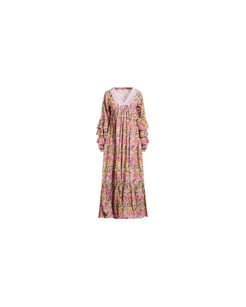 Connor & Blake KLEIDER - Maxi-Kleiderauf YOOX.COM Rosa