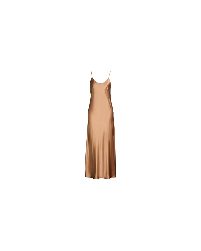 Roberto Collina KLEIDER - Maxi-Kleiderauf YOOX.COM Kamel