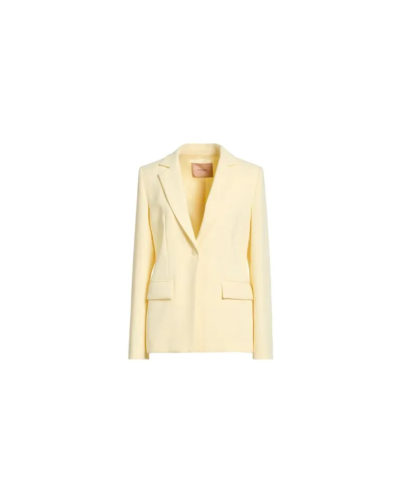 Twin-Set ANZÜGE und CO-ORDS - Blazersauf YOOX.COM Pastellgelb