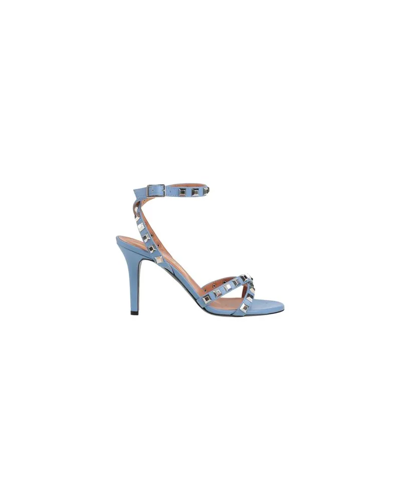 Via Roma 15 SCHUHE - Sandalenauf YOOX.COM Hellblau