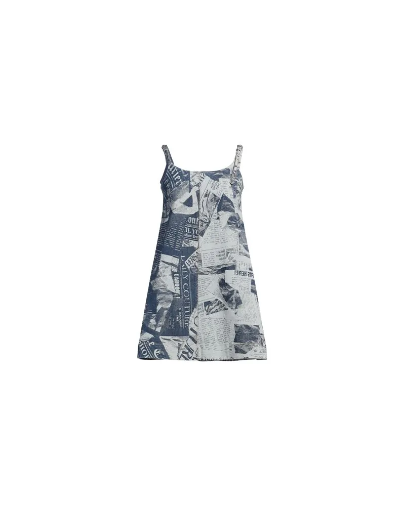 Versace Jeans KLEIDER - Mini-Kleiderauf YOOX.COM Blau
