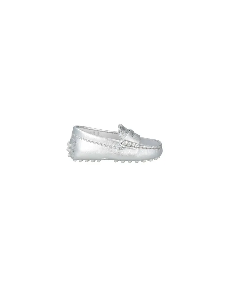 TOD'S SCHUHE - Mokassinsauf YOOX.COM Silber