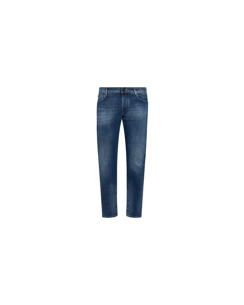Hand Picked HOSEN & RÖCKE - Jeanshosenauf YOOX.COM Blau