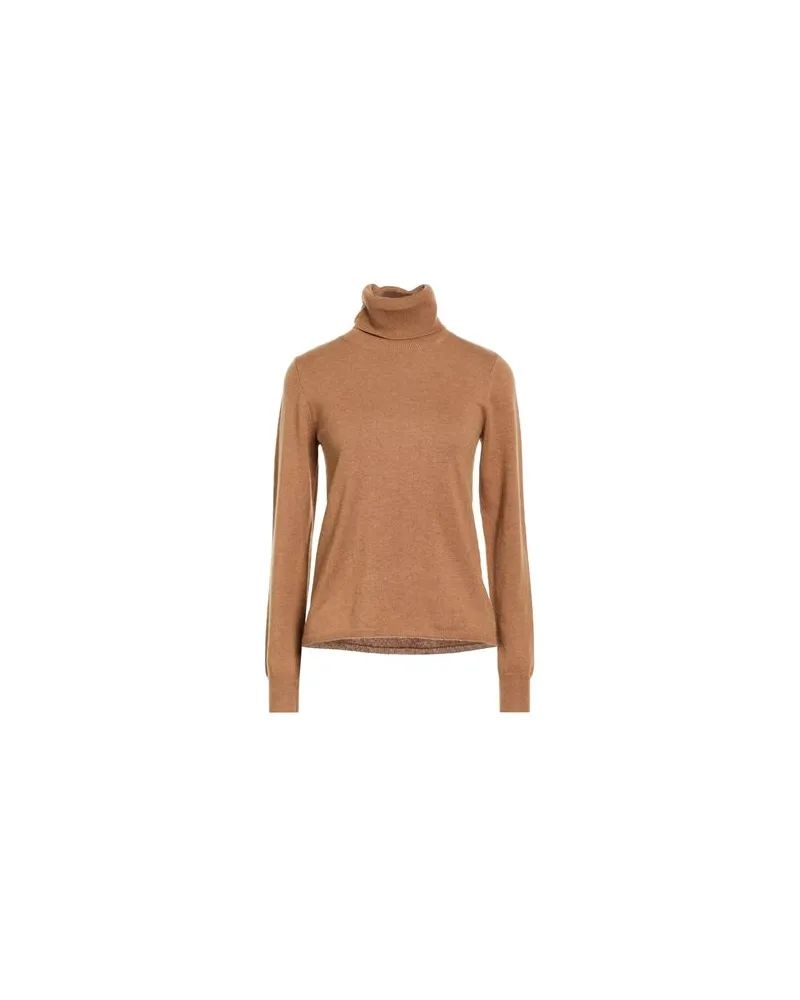 Max Mara STRICKWAREN - Rollkragenpulloverauf YOOX.COM Kamel
