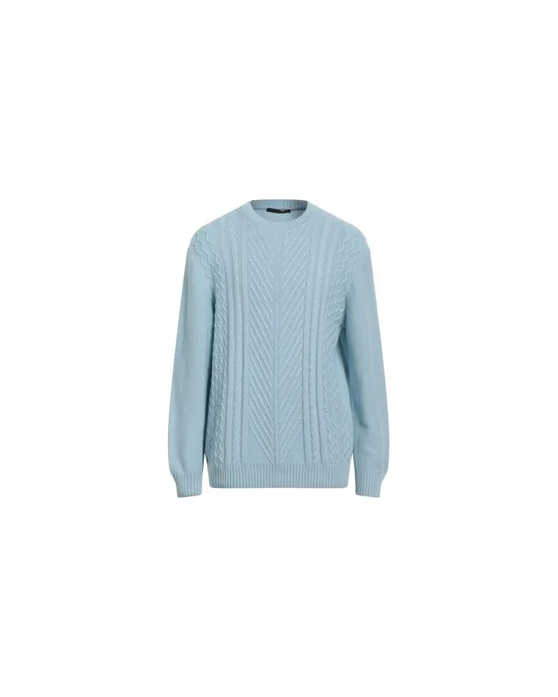 Low Brand STRICKWAREN - Pulloverauf YOOX.COM Himmelblau