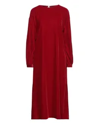 L'Autre Chose Midi-Kleid Bordeaux