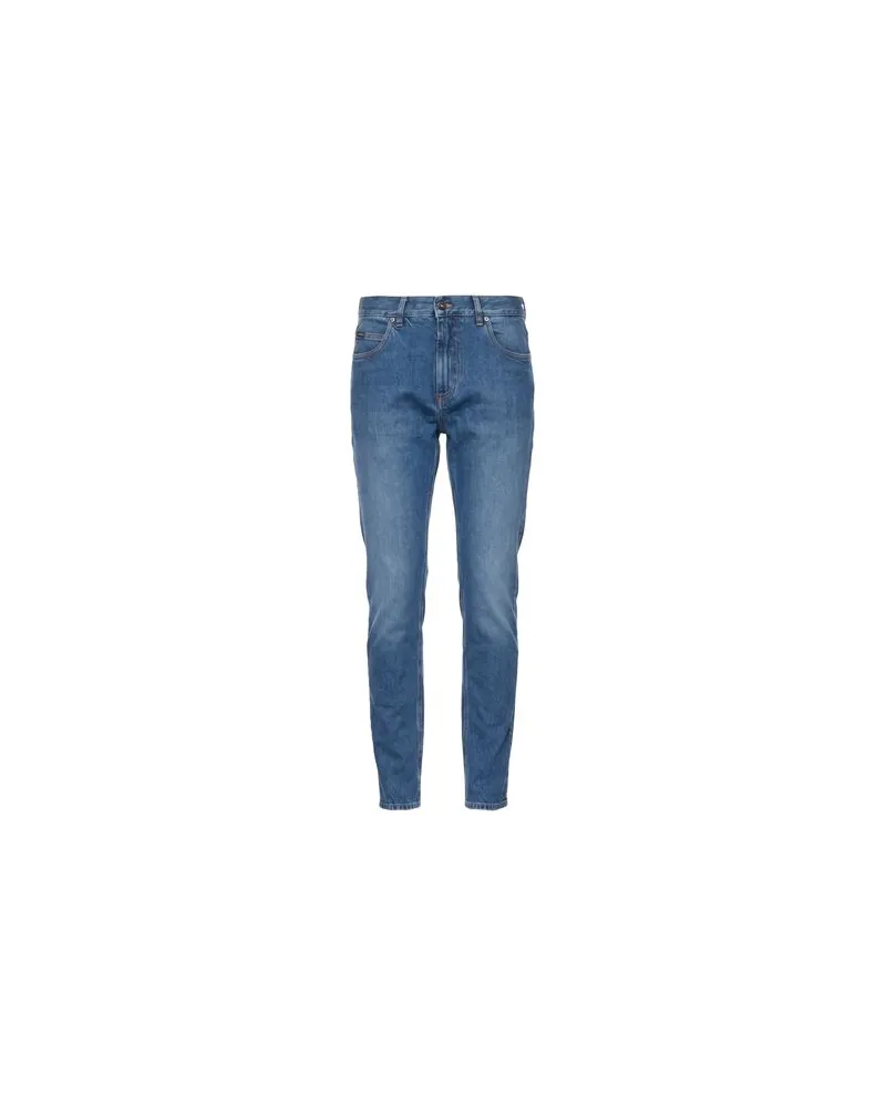 Dolce & Gabbana HOSEN & RÖCKE - Jeanshosenauf YOOX.COM Blau