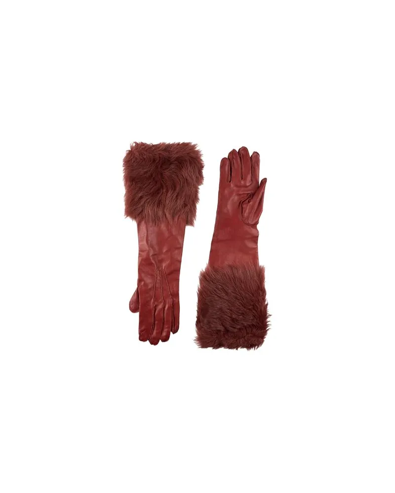 Alberta Ferretti ACCESSOIRES - Handschuheauf YOOX.COM Lederfarben