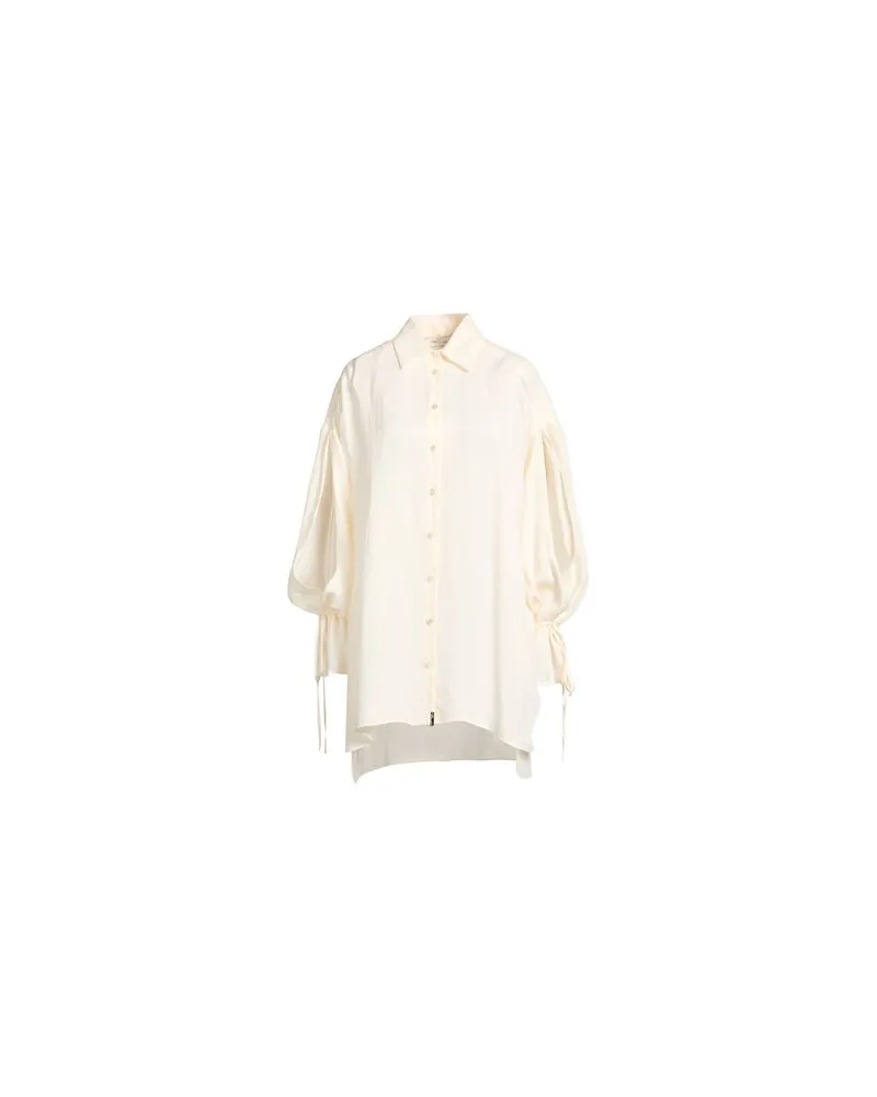 Blumarine TOPS - Hemdenauf YOOX.COM Cremeweiß