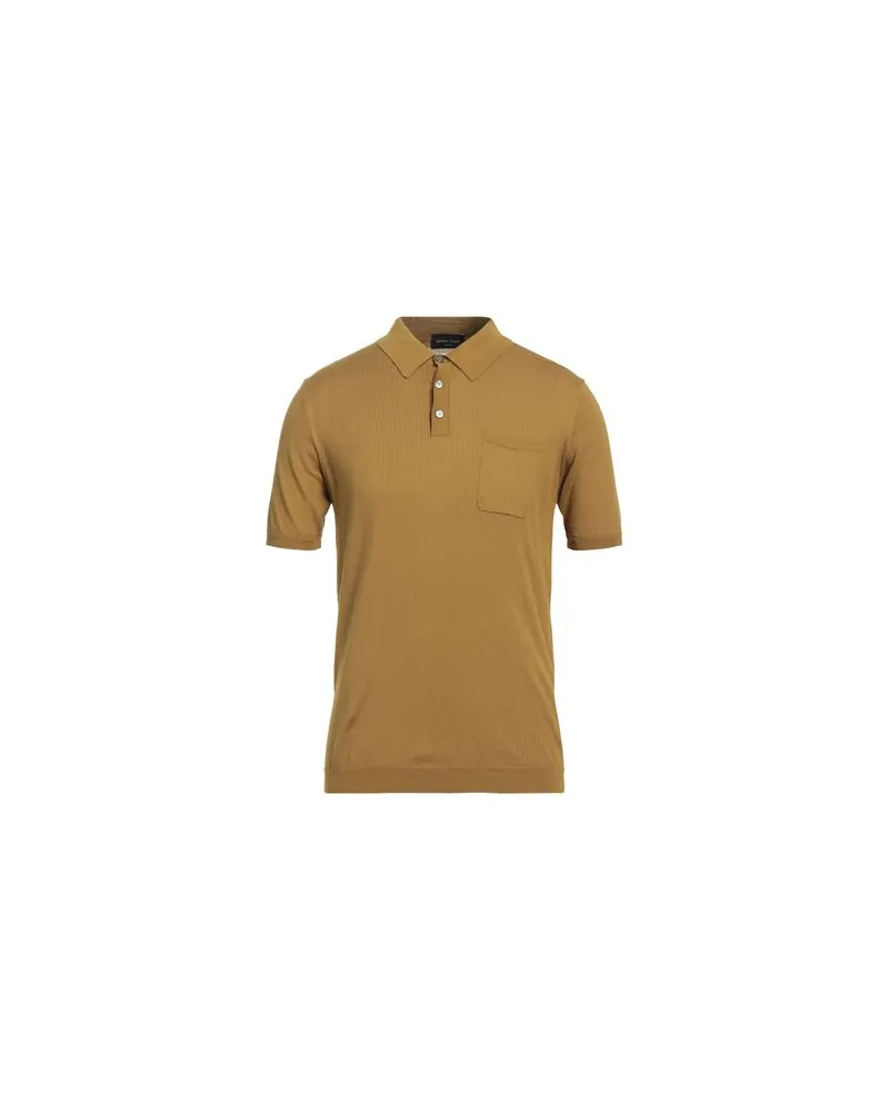 Roberto Collina TOPS - Poloshirtsauf YOOX.COM Khaki