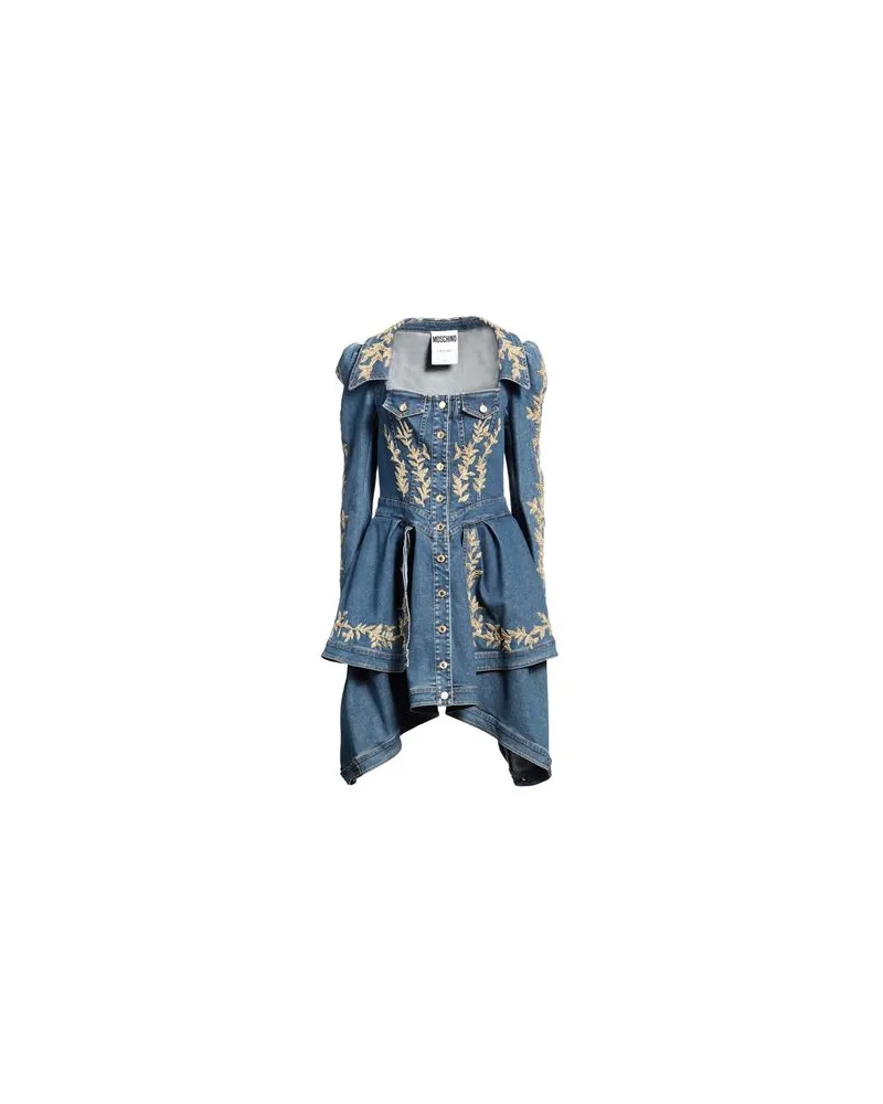 Moschino COUTURE - KLEIDER - Mini-Kleiderauf YOOX.COM Blau