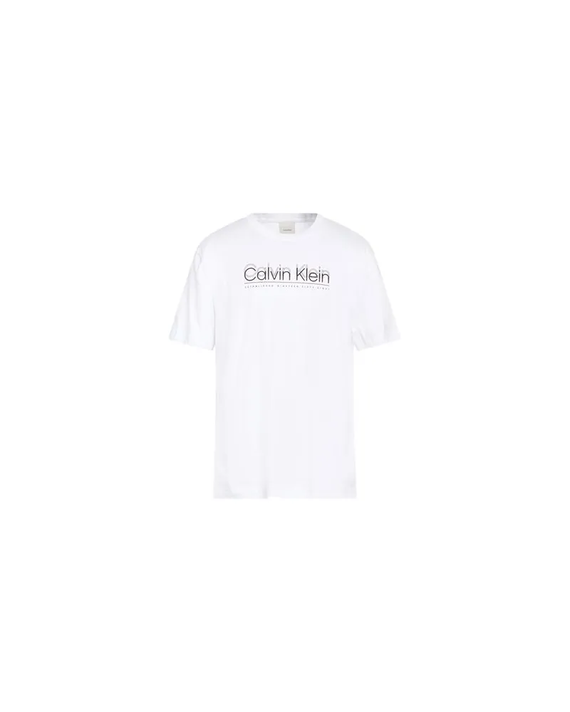 Calvin Klein TOPS - T-shirtsauf YOOX.COM Weiß