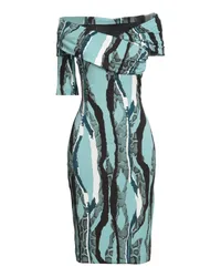 Roberto Cavalli Midi-Kleid Himmelblau