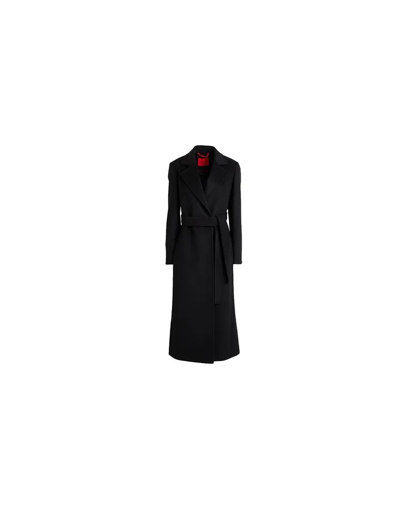 MAX&Co. LONGRUN  - JACKEN & MÄNTEL - Mäntelauf YOOX.COM Schwarz