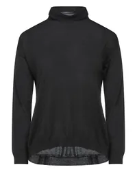 ARAGONA Rollkragenpullover Schwarz