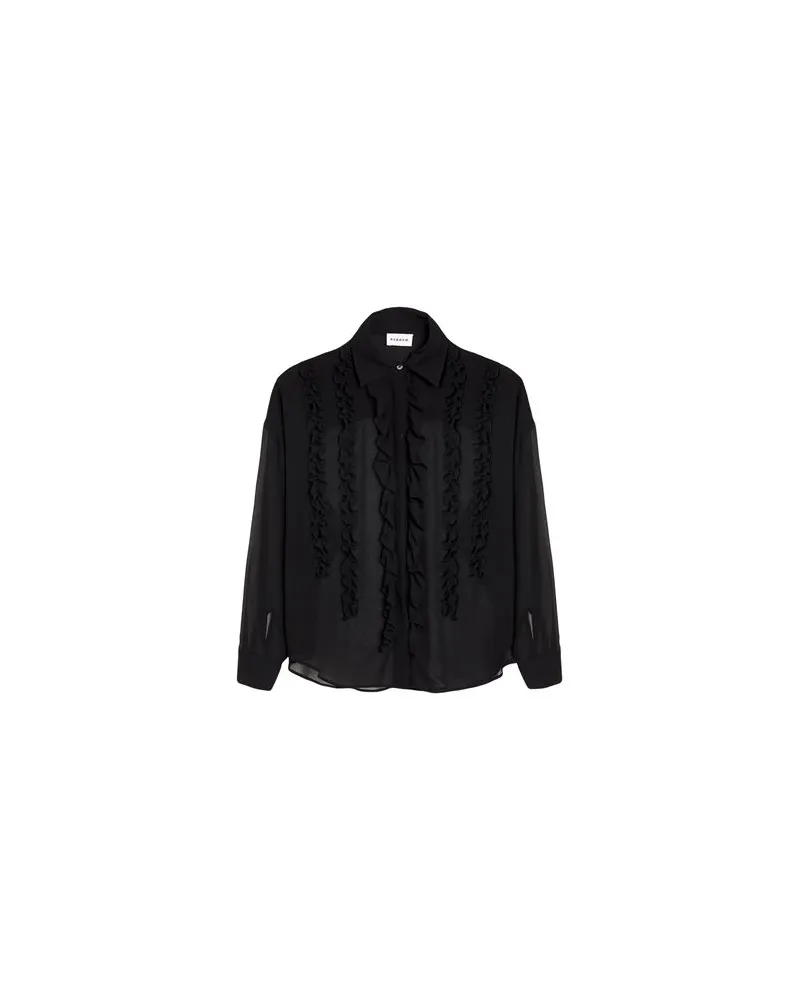 P.A.R.O.S.H. TOPS - Hemdenauf YOOX.COM Schwarz