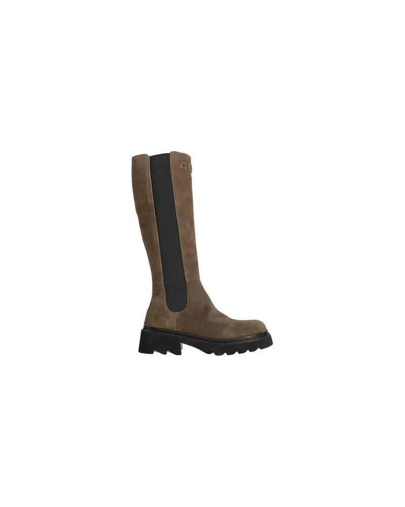 Cesare Paciotti SCHUHE - Stiefelauf YOOX.COM Khaki