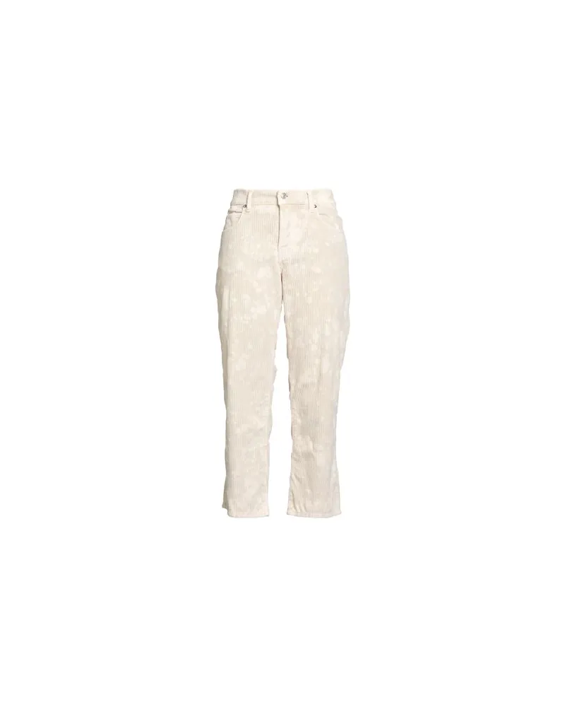 Roy Roger's HOSEN & RÖCKE - Hosenauf YOOX.COM Cremeweiß