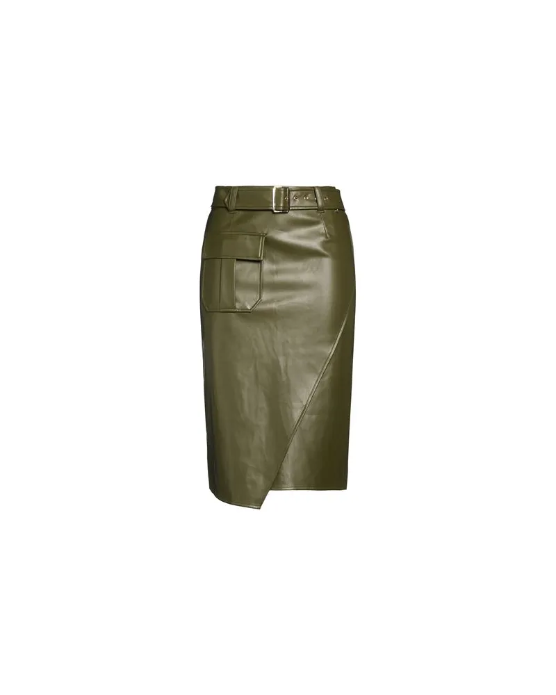 Liu Jo HOSEN & RÖCKE - Midi-Röckeauf YOOX.COM Militärgrün