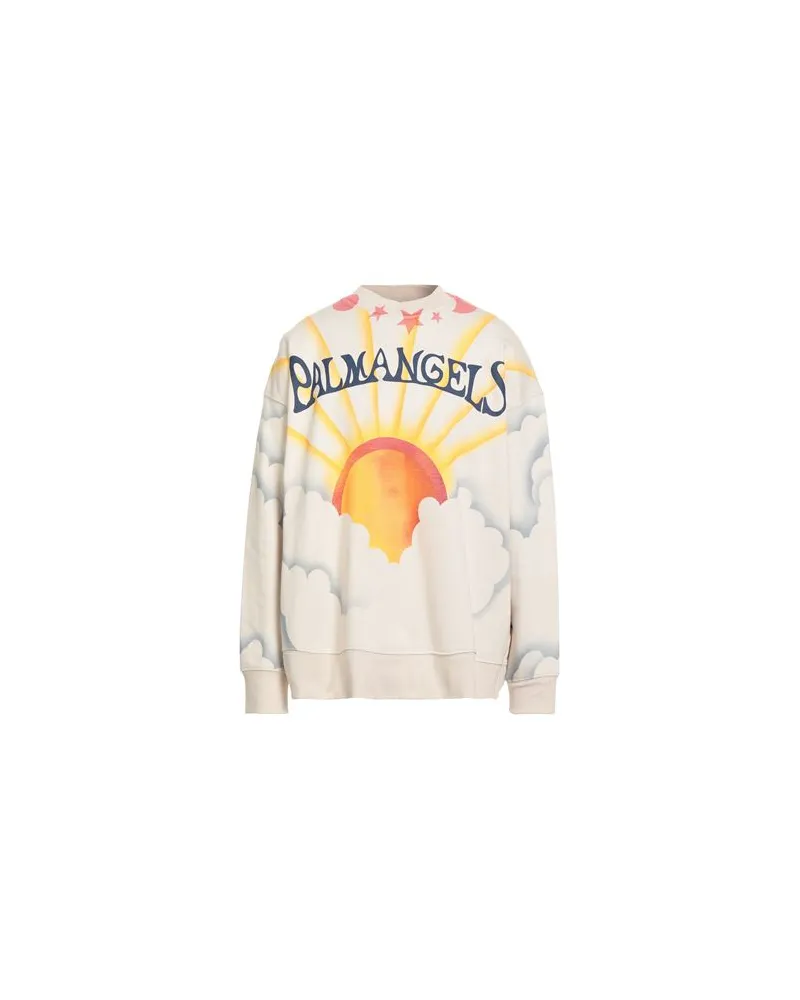 Palm Angels TOPS - Sweatshirtsauf YOOX.COM Cremeweiß