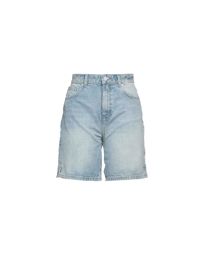 only BLUE DENIM - HOSEN & RÖCKE - Jeansshortsauf YOOX.COM Blau