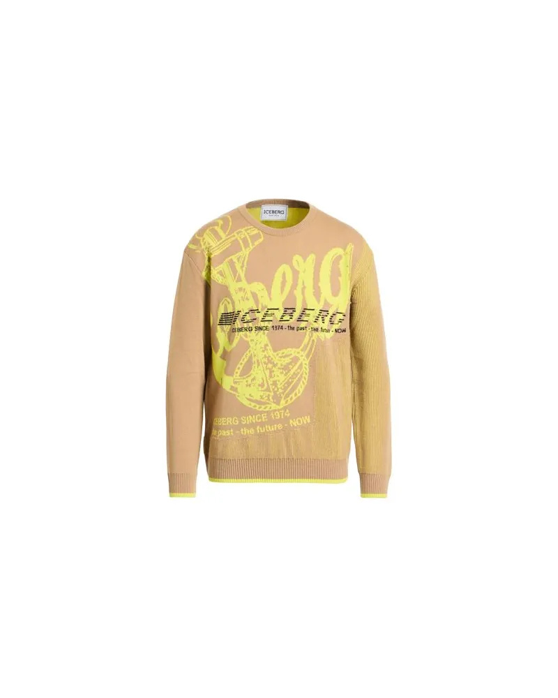 Iceberg STRICKWAREN - Pulloverauf YOOX.COM Khaki