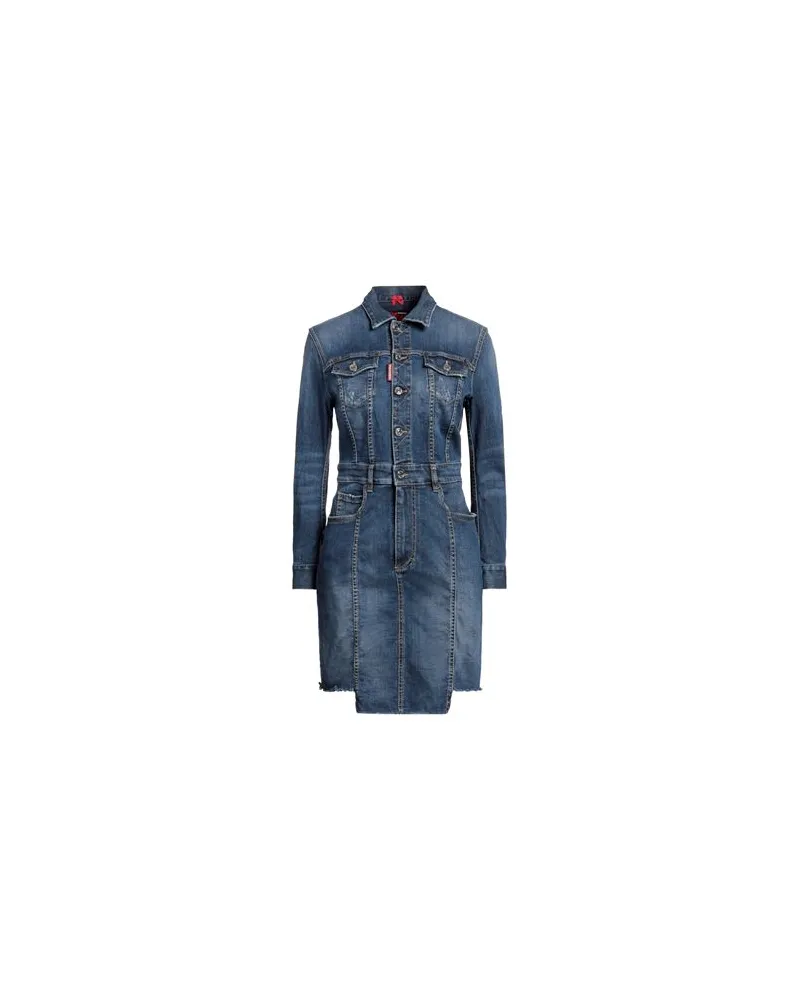 Dsquared2 KLEIDER - Mini-Kleiderauf YOOX.COM Blau