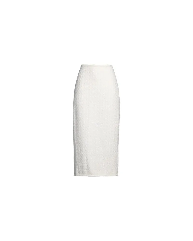 ROTATE Birger Christensen HOSEN & RÖCKE - Midi-Röckeauf YOOX.COM Weiß