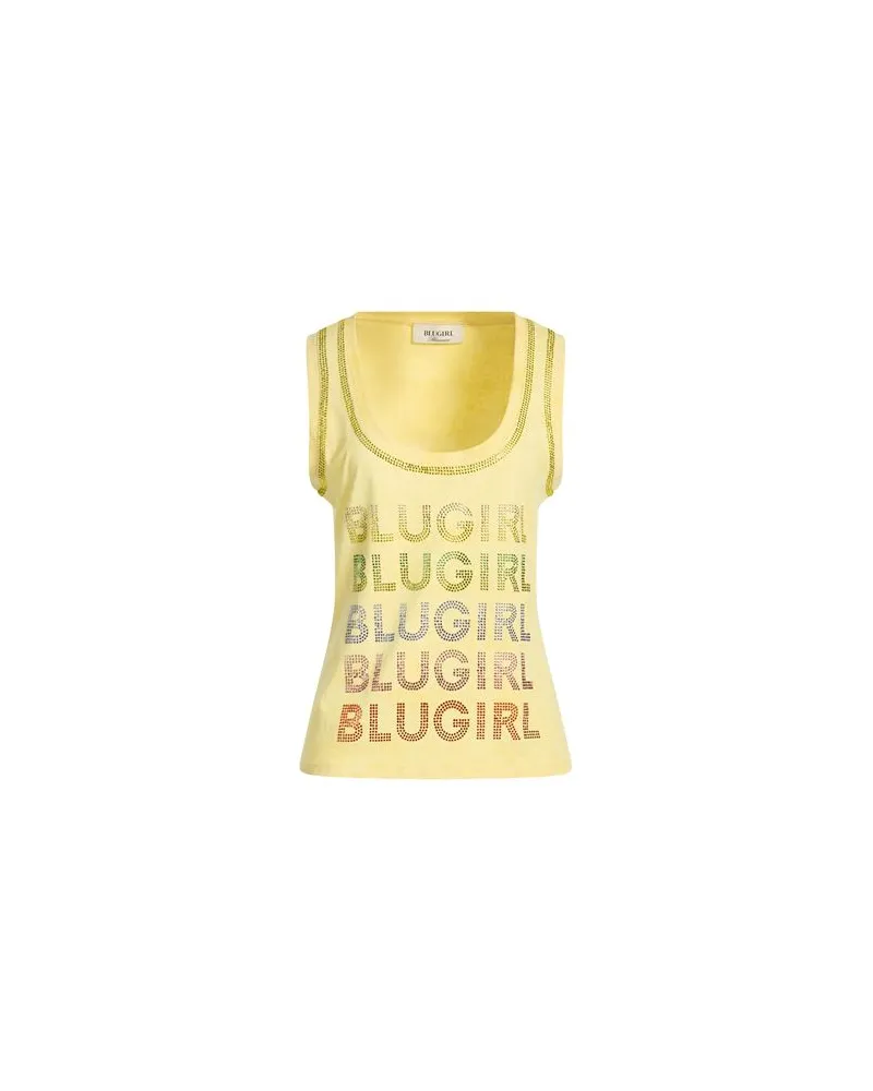 Blumarine TOPS - Tank Topsauf YOOX.COM Gelb