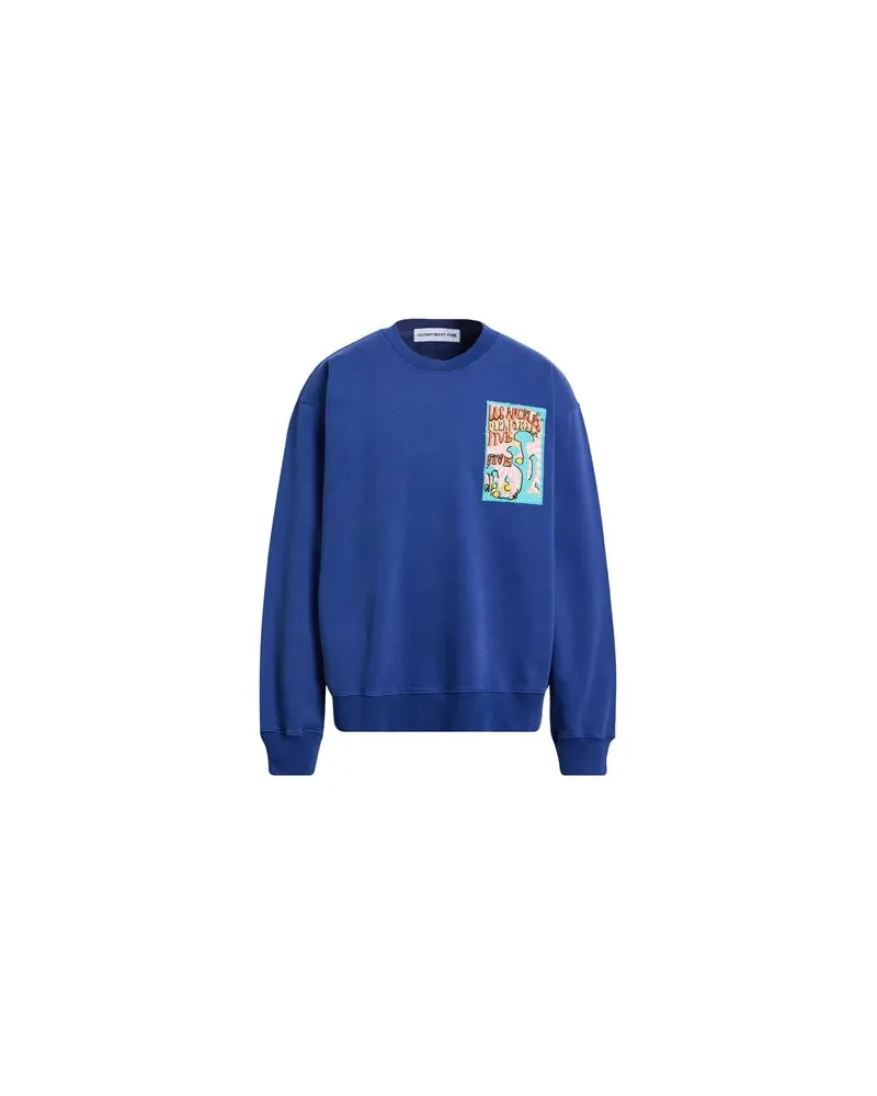 Department 5 TOPS - Sweatshirtsauf YOOX.COM Blau